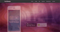Desktop Screenshot of cardswapp.com