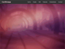 Tablet Screenshot of cardswapp.com
